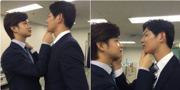 千葉雄大 工藤阿須加をアゴクイ 危険な雰囲気 の二人に興奮 16年8月15日 エキサイトニュース 千葉雄大 工藤阿須加をアゴクイ 危険な雰囲気 の二人に興奮 16年8月15日 エキサイトニュース