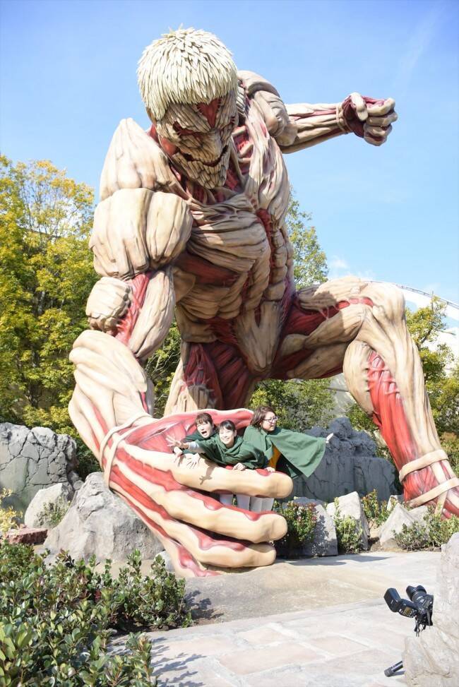 Usj 進撃の巨人 アトラクション再び登場 巨人の餌になる恐怖を体験 17年1月13日 エキサイトニュース