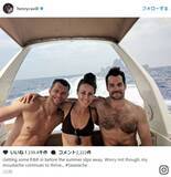 「ヘンリー・カヴィル、野性味あふれる水着写真の公開にアーミー・ハマーがコメント」の画像1