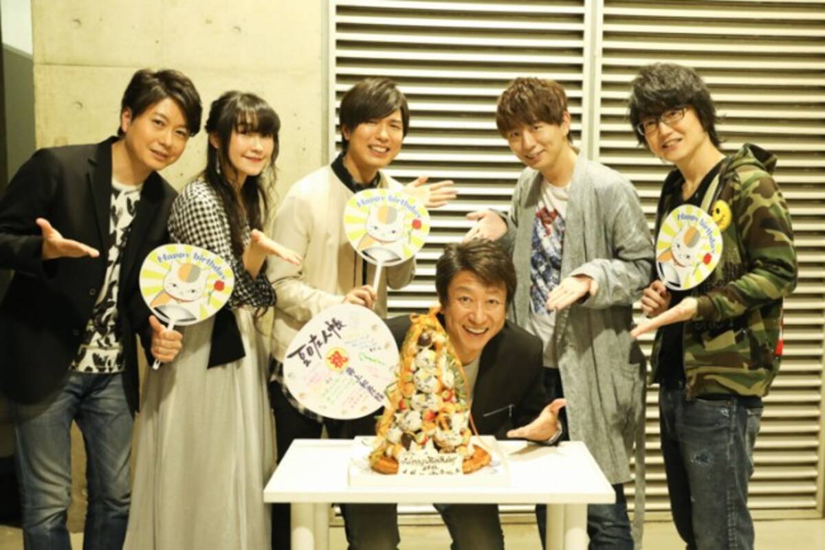 Aj18 神谷浩史 ニャンコ先生 井上和彦のバースデーをお祝い 18年3月25日 エキサイトニュース