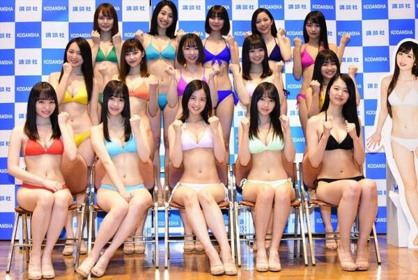 ミスマガジン18 ベスト16メンバー 水着姿を披露 18年5月1日 エキサイトニュース