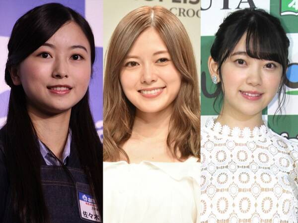 白石麻衣 女性アイドル顔だけ総選挙 で1位に 乃木坂46が5位まで独占 18年6月14日 エキサイトニュース