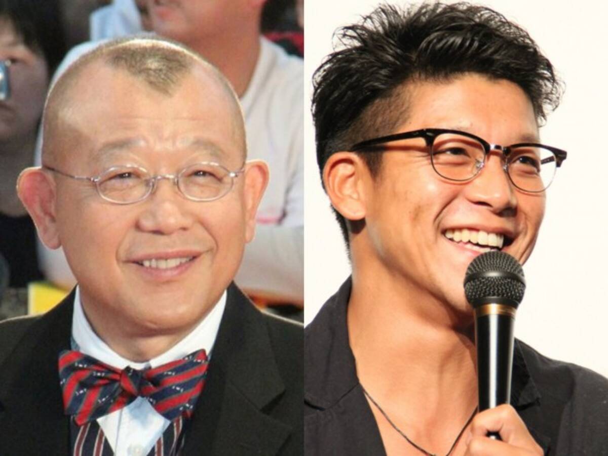 笑福亭鶴瓶 駿河太郎 親子でペアルック 初めて の2ショットが話題 18年9月1日 エキサイトニュース