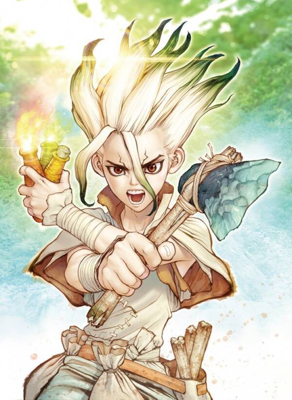 ｄｒ ｓｔｏｎｅ 19年7月tvアニメ化決定 主人公 千空に小林裕介 18年11月日 エキサイトニュース