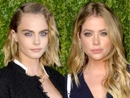 入浴中にキス！ カーラ・デルヴィーニュ＆アシュレイ・ベンソン、ラブラブ写真公開