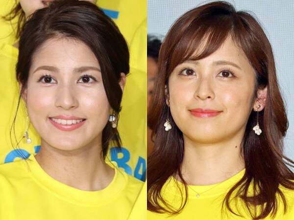 永島優美アナ 久慈暁子アナ 2ショット披露も永島アナの 鼻 に注目集まる 年3月8日 エキサイトニュース