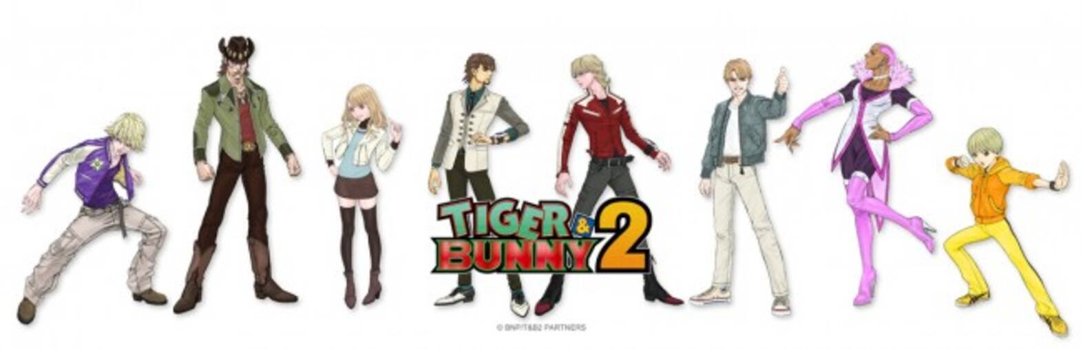 Tiger Bunny2 6名のメインキャラクター新ビジュアル キャスト解禁 年5月3日 エキサイトニュース