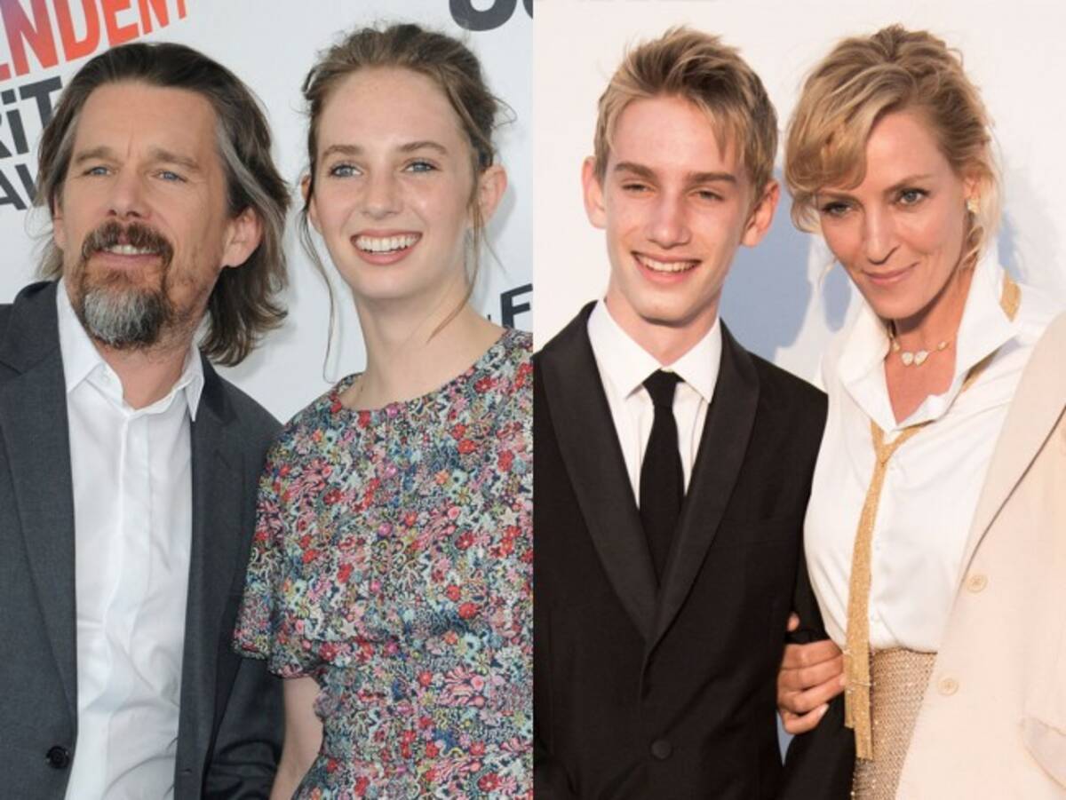 全員美男美女 イーサン ホーク ユマ サーマンの愛娘 息子が見事に成長 21年3月日 エキサイトニュース