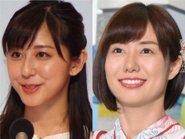 テレ朝 斎藤ちはるアナ フジ 山崎夕貴アナらレアな民放女子アナ5ショットに反響 21年3月23日 エキサイトニュース