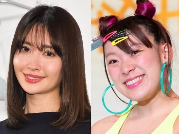 小嶋陽菜 フワちゃん 双子コーデのドレスショットに絶賛 めちゃかわいい 21年9月5日 エキサイトニュース
