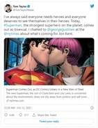 スーパーマン、最新コミックでバイセクシャルをカミングアウト　反応さまざま