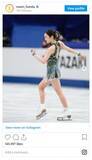 「全日本終えた本田真凜、氷上ショット掲載「一番輝いていた」「本当に元気もらえる！」の声」の画像1