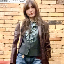 工藤静香、ダメージジーンズ姿が「可愛い」「素敵すぎ」　美スタイル全開