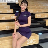 「“元アイドル”29歳レースクイーンが抜群プロポーション全開！　ミニ丈姿にネット騒然」の画像1