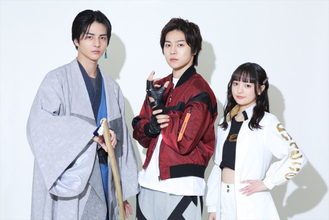 長田光平＆赤羽流河＆角心菜、『超宇宙刑事ギャバン インフィニティ』のテーマ“超える”を語る「見ていただけたらきっとわかると思います」