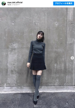 乃木坂46・五百城茉央、抜群のスタイルに絶賛の声「完璧すぎる」「レベチ」