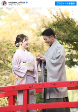 【婚約発表】能條愛未、中村橋之助との2ショット公開　「梨園の妻になるとは」乃木坂46ファン驚き