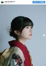 乃木坂46・五百城茉央、振り袖姿に絶賛の声「美しすぎる」「親孝行」