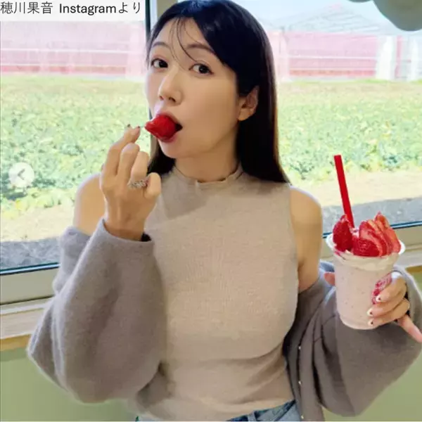 170cm“美しすぎる気象予報士”穂川果音、タイトなニット姿にネット衝撃「魅力的」「スタイル抜群」