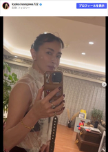 長谷川京子“アラフィフ”と思えない輝き！ 20代から愛用のシースルーに驚き「めっちゃ綺麗」