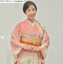 伝説のグラビアクイーン・かとうれいこ57歳、着物姿で美スタイル全開　「すっごい」「美しく上品」