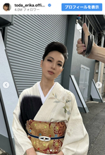 戸田恵梨香、雰囲気ガラリの和装姿　凛とした佇まいに10万いいねの反響