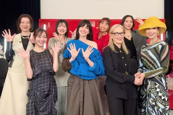 メリル・ストリープ＆アン・ハサウェイ、『トークィーンズ』降臨でアン ミカ涙!?　“共感しかない”エピソードも