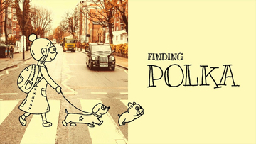 ボールペンで描かれた素朴な世界で犬をさがすウォーキングシミュレータ／アドベンチャー『Finding Polka』が発表