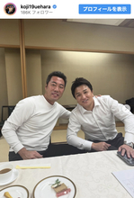 元巨人大エース、「生年月日が一緒！」元同僚スターと2ショット　さらなる“一致”も告白「凄いっしょ!?」