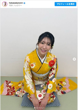 170cm“美しすぎる気象予報士”穂川果音、艶やかな着物姿に反響「銀河系最強美しい」