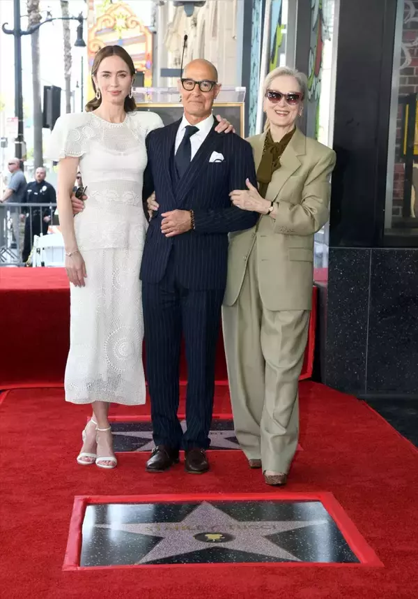 『プラダを着た悪魔２』エミリー・ブラント＆スタンリー・トゥッチがハリウッドの殿堂入り！