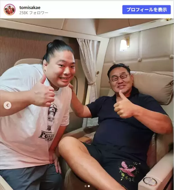 『VIVANT』“ドラム”富栄ドラム、角界レジェンドと遭遇「久しぶりにお会いできて嬉しかったです！」