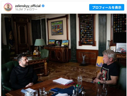 オスカー受賞のショーン・ペン、授賞式を欠席しウクライナでゼレンスキー大統領と会談