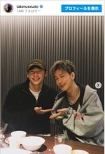 佐藤健、台湾出身の超イケメン俳優と2ショット「ふたりともかわいい！」「いつか一緒に共演して欲しいなぁ」