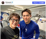 「キー・ホイ・クァン、ドジャース山本由伸とのセルフィー披露」の画像1
