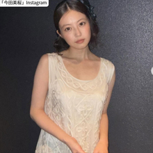 今田美桜、美スタイル際立つ純白ワンピ姿にネット衝撃　「最上級に可愛い」「お人形さんみたい」