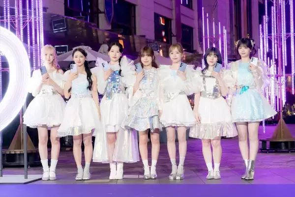 ME：I、光り輝くギャラクシーファッションで赤坂に登場　3年目への意気込み語る「初心を忘れずに」