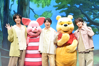 櫻井翔、上田竜也からの「兄貴によろしく！」に笑顔　阿部亮平＆川島如恵留と先輩後輩トーク