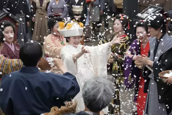 『ばけばけ』“トキ”高石あかり、花嫁姿にネット祝福と心配の声続々「どうなってヘブンさんと…？」「今からつらすぎる」