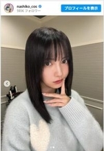 桃月なしこ、さらつや黒髪に劇的イメチェン「ドキドキしました！」「めちゃんこ可愛い過ぎる〜！」