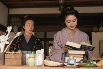 明日の『ばけばけ』“トキ”高石あかり、決意を伝えるため“ヘブン”トミー・バストウと散歩へ