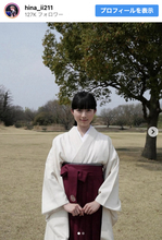 “可愛すぎる”卓球女子22歳が大学卒業　キュートな袴姿が「凄い綺麗」