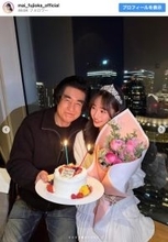 藤岡舞衣が18歳に　父・藤岡弘、との親子ショットも公開「お姫様みたい」「プリンセス」