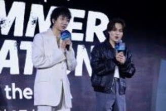 Travis Japan・松田元太＆中村海人が香港で新番組アピール！　英語でアジアに魅力を発信＜ディズニープラス・オリジナル・プレビュー 2025＞