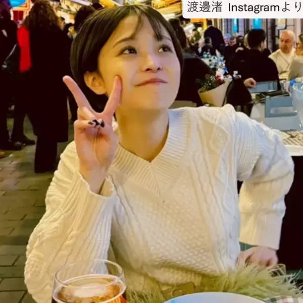 元フジアナ・渡邊渚、トルコ満喫ショット披露「アジアサイドでムール貝のリゾットを食べてる時の」
