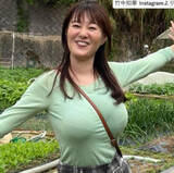 「グラビア話題44歳・元NHKの竹中知華アナ、“抜群プロポーション全開”の近影にネット騒然「スゴすぎ」」の画像1