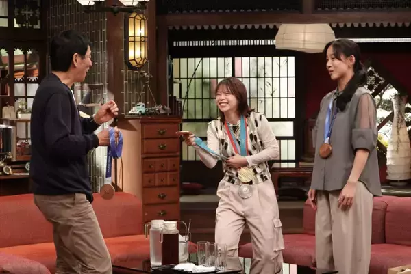 今夜放送『さんまのまんま』スピードスケート・高木菜那＆美帆姉妹が初登場　妹・美帆「トークスピードについていこうと必死でした（笑）」