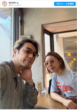 吉本退社イケメン芸人、愛妻との夫婦SHOT「そんな夫婦になりたい！」と反響