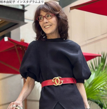 柏木由紀子77歳、エレガントなコーデで魅了「スタイル抜群」「素敵すぎる」「憧れる」