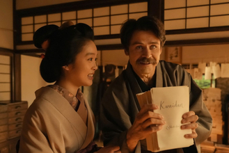 明日の『ばけばけ』“トキ”高石あかりと“八雲”トミー・バストウの怪談執筆がスタート！